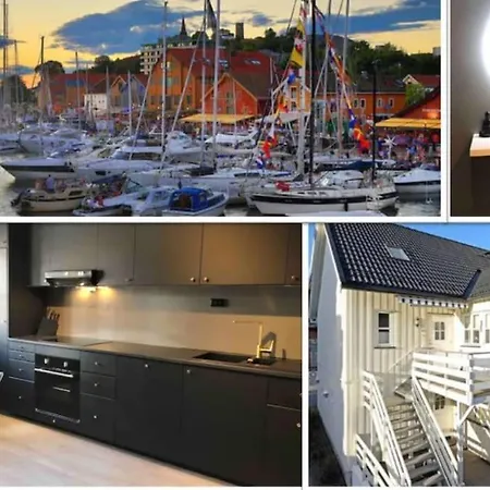120m2 Brygge Solrike Terrasser Parkering شقة