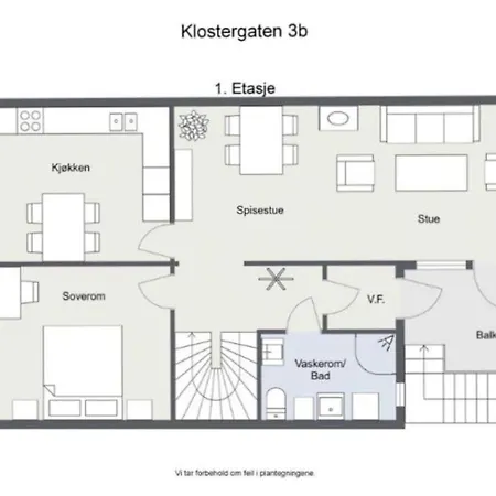 120m2 Brygge Solrike Terrasser Parkering Lejlighed Tønsberg
